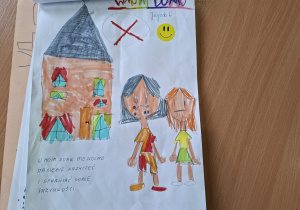 Dzieci robiły prace plastyczne w domu nr zasad obowiązujących w przedszkolu