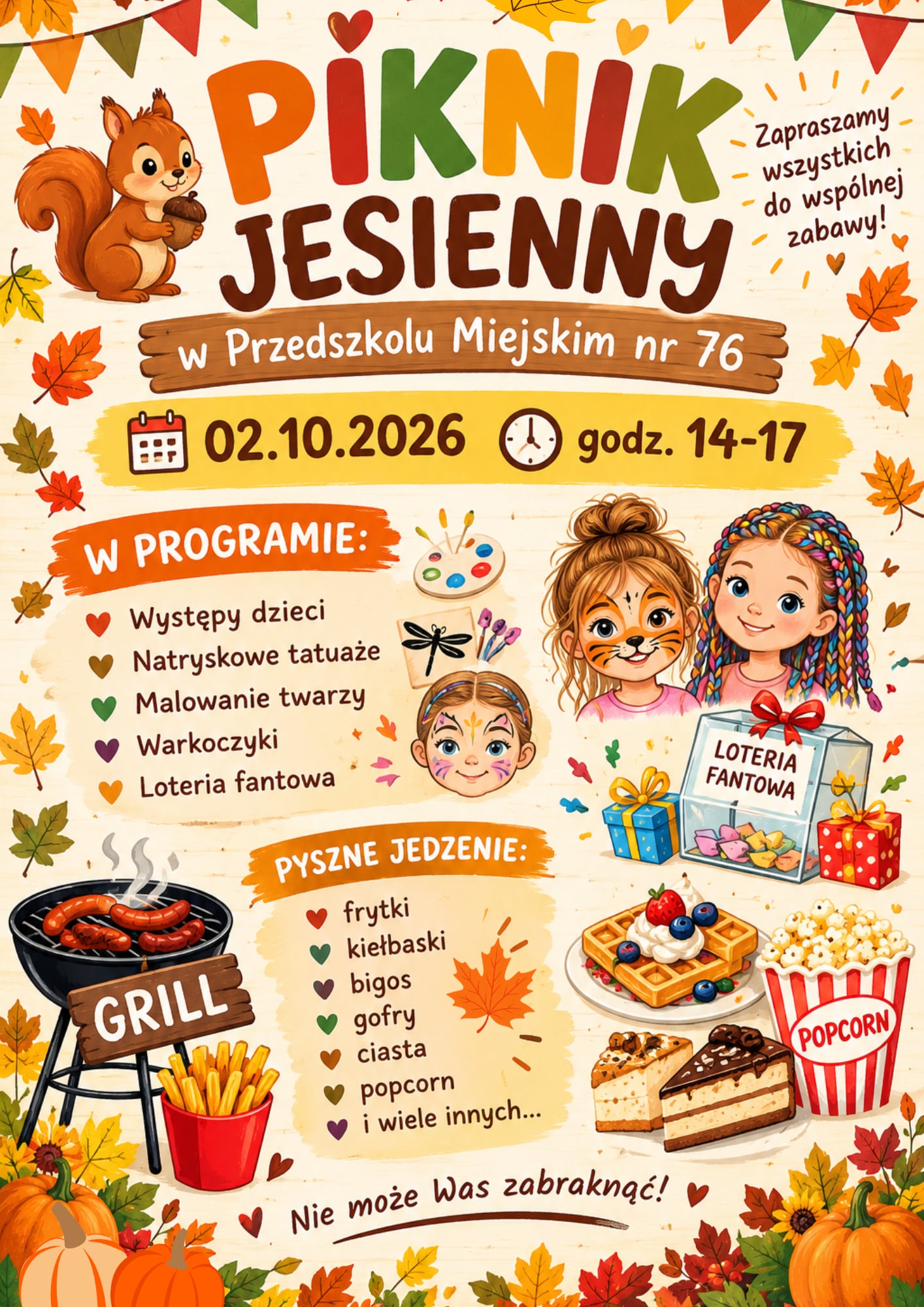 plakat piknik