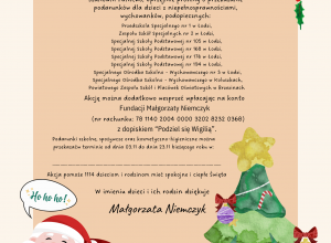 Akcja charytatywna "Podziel się Wigilią"