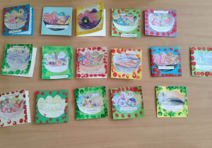 Prace plastyczne wykonane przez dzieci