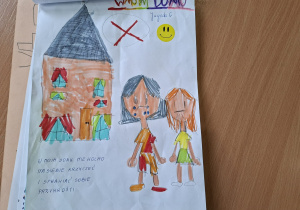 Dzieci robiły prace plastyczne w domu nr zasad obowiązujących w przedszkolu